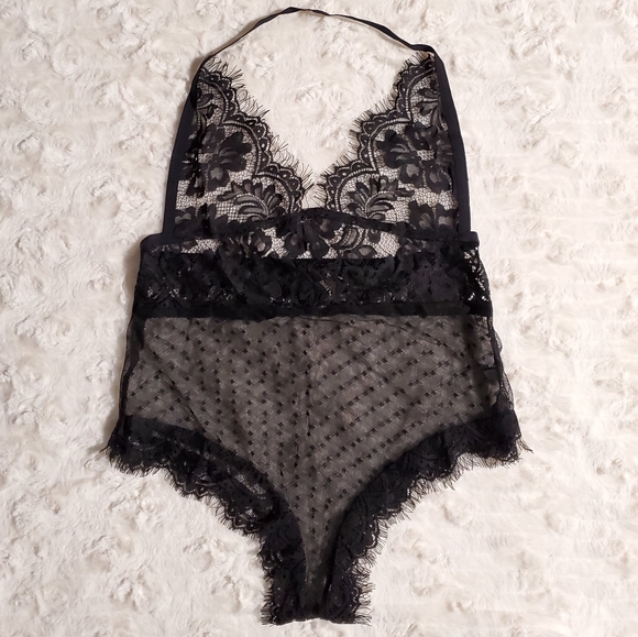 Eyelash Lace Teddy - Picture 4 of 4